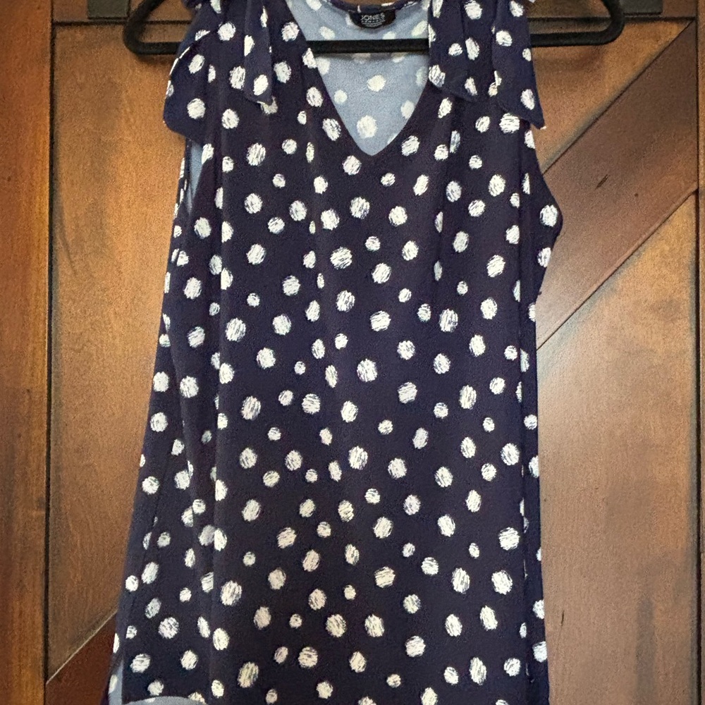Jones New York Bow Sleeve Dressy Tank Top